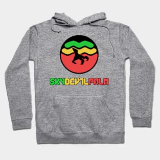 Skydevilpalm Emblem (Rasta) Hoodie